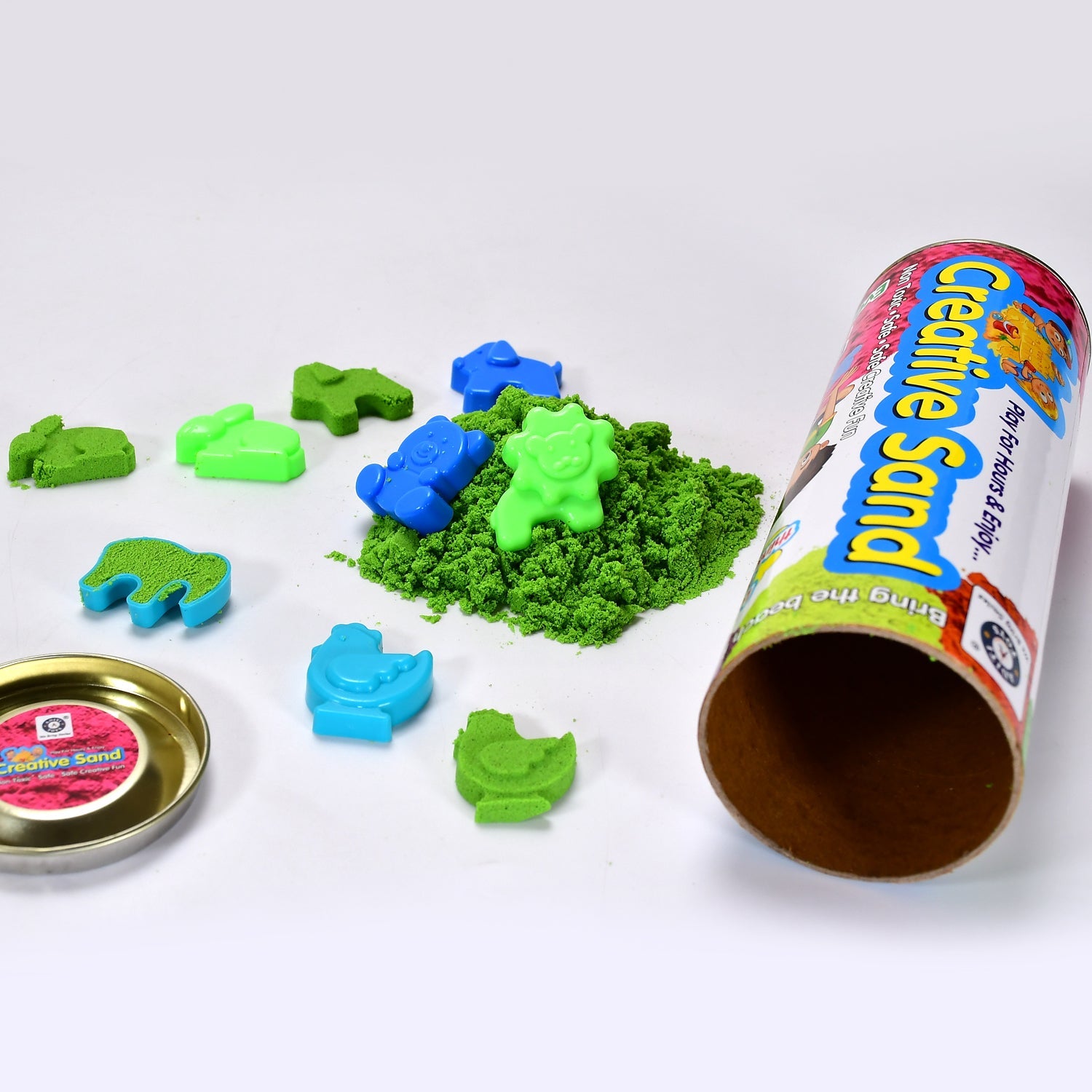 1960 Creative Sand for Kids – Natural Kinetic Sand Kit for Kids Activity Toys | Soft Sand Clay DeoDap 1960 Creative Sand for Kids – Natural Kinetic Sand Kit for Kids Activity Toys | Soft Sand Clay DeoDap
